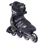 K2 F.I.T. 80 30E0873.1.1.060 Men's Inline Skates Black/Green