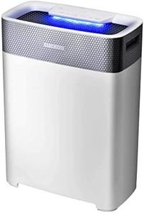 CUCKOO B Model Air Purifier with Ultra HEPA Filter, Plasma Ionizer & Digital Display, Removes 99.97% Airborne Pollutants, White (Medium)