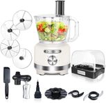 Homtone 16 Cup Food Processor with 