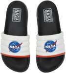 Bioworld NASA Athletic Youth Slide Sandals-Medium