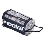 Babolat 1 Week Tournament Professional Tennis Trolley Kit Bag| Integrated Duffel M Size Bagpack| Enormous Capacity to Hold Racquets & Accessories for Tournament Travel| Extra Durable Insulated Fabric