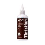 KISS TINTATION SEMI-PERMANENT HAIR COLOR RINSE DYE 5OZ WITH ARGAN OIL, ALOE VERA [T871 Honey Brown]