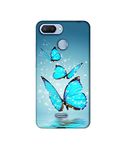 Casotec Flying Butterflies Design 3D Printed Hard Back Case Cover for Xiaomi Redmi 6