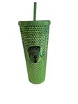 Starbucks Studded 2023 Tumbler with Straw, Green Metallic 24 Fl Oz