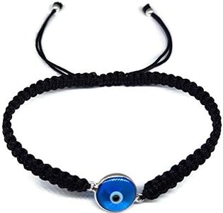 MYSTIC JEWELS by Dalia - Classic Turkish Eye Good Luck Bracelet (Black)