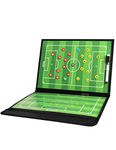 HIGHRAZON Soccer Coaching Board, Magnetic Soccer Clipboard for Coaches, Foldable Board with Dry Erase Marker