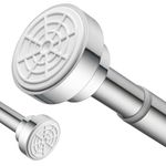 Stainless Steel Extendable Telescopic Curtain Rod Tension Pole Net Voile Shower Curtains Rail (115-210cm)