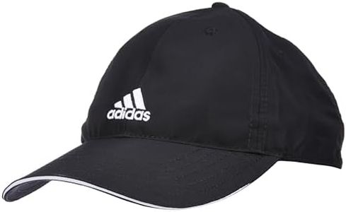 adidas Unisex Athletic Black Logo Polyester Cap