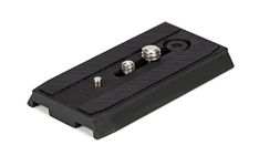 Benro QR6 Slide-In Video Quick Release Plate for S4/S6 Manfrotto 501PL Compatible (Black)