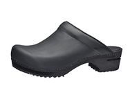 Sanita 'Chrissy' Wooden Clogs (Art: 1200009) - Black 38, Black, 7