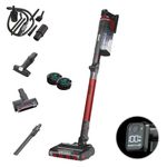 Shark Stratos Cordless Stick Vacuum Cleaner with Anti Hair Wrap Plus, Clean Sense IQ & Anti-Odour Tech, 60 Mins Run-Time with Car Kit, Pet, Crevice & Multi-Surface Tools, Exclusive, Red IZ400UKTSB