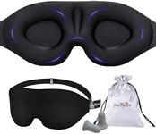PrettyCare 3D Contoured Sleep Mask 