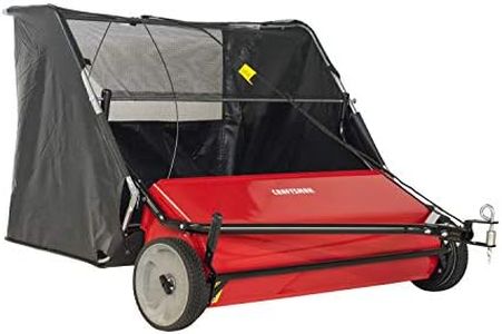 Craftsman CMXGZBF7124266 42-Inch, Hi-Speed Tow Lawn Sweeper, Width, Red