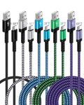 AILKIN 5Pack USB to USB C Charger Cable for iPhone 16 15/15 Pro/15 Pro Max/15 Plus, Fast Charging Android Samsung Galaxy S24 Ultra S23+ S22+ USBC Type-C Cables Pixel 9 Pro 8 7 7a, Auto Car Multi Cord