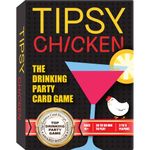 Tipsy Chicken Fun Drinking Card Games for Adults - Adult Drinking Games for Adults Party Game Night - Adult Board Games for Groups and Parties - Drunk Card Games Adults, Fun Games for Adults Party