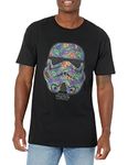 STAR WARS Men's Humid Helmet Graphic T-Shirt, Black, Medium