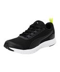 Puma Womens Pacific Maze WN's Black-Lime Squeeze Sneakers - 5 UK (37549910)