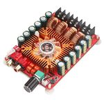 DollaTek TDA7498E 2x160W Dual Channel Audio Amplifier Board, Support BTL Mode 1X220W Single Channel, DC 24V Digital Stereo Power Amp Module for Car Vehicle Computer Speaker DIY