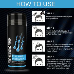 Hair Building Fiber – Medium Brown Volumizing Powder