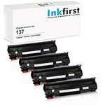 4 Inkfirst Compatible Toner Cartridges Replacement for Canon 137 9435B001AA ImageClass MF244dw MF247dw MF249dw D570 LBP151dw MF212w MF216n MF217w MF227dw MF229dw MF232w MF236N