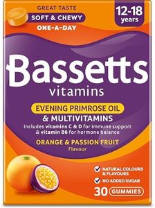 Bassetts Vitamins 12-18 Years Evening Primrose Oil Orange & Passion Fruit Flavour Multivitamins 30 Gummies