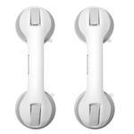 Newthinking Suction Bathroom Grab Rails, Portable Mobility Aids Safety Handle with Suction Cup Fitting, for Bathroom, Children and Disability Aids (2 Pack)