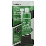 Visbella Neutral RTV 100% Gasket Maker Oil and Water Resistance Anti-Freeze Remain Flexible 3 oz. High Temperature 500°F Sealant Tube