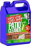 Pro-Kleen 260735 Ready to Use Simply Spray & Walk Away Green Mould and Algae Remover (1 x 5 litres) Patio, Fencing and Decking Cleaner, Multi