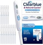 Clearblue & Natural Cycles Birth Control Ovulation Test Refill Pack, 15ct