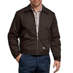 Dickies Men's Lnd Eisenhower Jk Jacket, Dark Brown, M UK