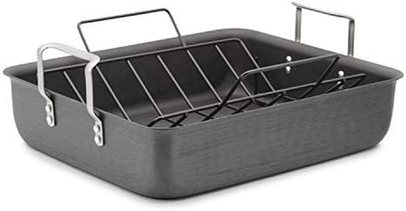 Calphalon Classic Hard Anodized 16-Inch Roasting Pan with Nonstick Rack