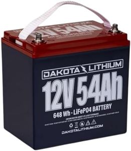 Dakota Lithium 12V 54Ah LiFePO4 Deep Cycle Battery