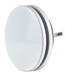 Steinberg14 Air Supply Valve - Extractor Fan Vent Cover - Round Adjustable Air Vent - Bathroom Diffuser - Wall Vent Cover - Ceiling Vent Grille (White, Ø 160mm / 6")