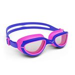 AqtivAqua Kids Swimming Goggles Kids 6-14 3-6 Swim Goggles for Childrens Girls Boys (DeepBlue/Magenta colour)