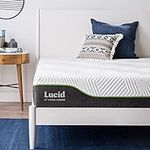 LUCID 12 Inch Latex Hybrid Mattress
