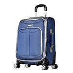 Olympia U.S.A. Tuscany 21" Expandable Carry-on Spinner, Blue
