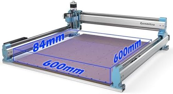 Genmitsu CNC Router Machine 4040-PRO + X-axis Extension Kit + Y-axis Extension Kit + 3pcs Threaded Inserts 2060 MDF Spoilboard