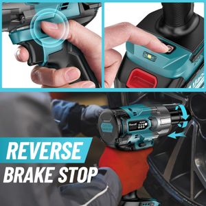 Uaoaii Cordless Impact Wrench – 1000Nm High Torque Power Tool