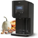 LEVO II+ - Herbal Oil Infusion Machine Plus Filter Technology - Botanical Extractor, Herb Dryer, Decarboxylator, Oil Infuser - Easy Edible Infusion Maker for Gummies, Brownies & More - Licorice Black