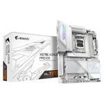 GIGABYTE X870E AORUS PRO ICE Motherboard - Supports AMD Ryzen 9000 CPUs, 16+2+2 Phases Digital VRM, up to 8000MHz DDR5 (OC), PCIe 5.0x3, Wi-Fi 7, 2.5GbE LAN, USB 4