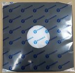 12" Black Polylined Record Inner Sleeves x 100