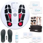 DR-HO'S Circulation Promoter Essential Package - TENS Machine, EMS and AMP - Improves Circulation, Reduces Swelling and Relieves Foot and Leg Pain