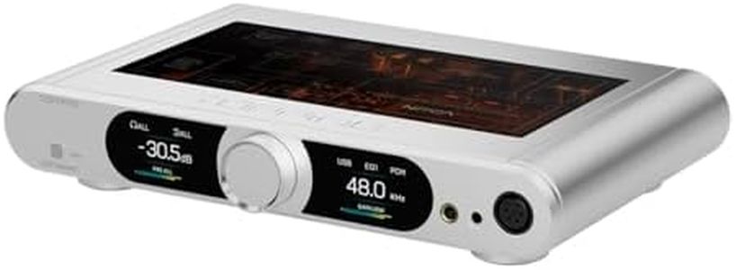 TOPPING DX9 Discrete Fully Balanced 1-Bit DAC & Headphone Amplifier | 131dB DNR | Six-Channel NFCA Module | LDAC Bluetooth 5.1 | Ten-Band PEQ | Hybrid Relay Volume Control (Silver)