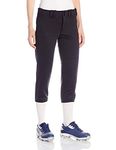 Mizuno Womens Belted Pant (Black, Large)