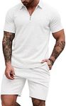 EISHOPEER Men 2 Piece Polo Shirt an