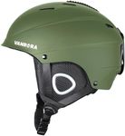 VANRORA Ski Helmet, Snowboard Helmet - Army Green, S
