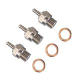 YijiaLink 3-PACK Hot Spark Glow Plug N3 N4 70117 Compatible with Kyosho HSP HPI Redcat 1/8 1/10 RC Nitro Engines Car Truck Buggy (N3 No.3)