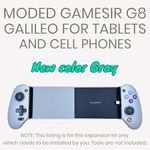 Moded Tablet Controller G8 Galileo USB Type-C (Controller + Expansion kit already installed) It can hold tablets with screens up to 15 inches. (Extended Range 4 to 13.7 inches)