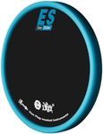 Stick-On Drum Pad, 6 inch Drum Pad,Hanflag Easy Sticker Drum Pad for practice (Black Base with Blue Rim),Drum Practice Pad, Easy taking Pad, Portable Pad, Small size Drum Pad,BBU.School Season Gift.