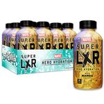 Arizona x Marvel Super LXR Peach Mango Hero Hydration Drink, Pack of 12 x 473ml PET Bottles Sports Drink with Electrolytes & Vitamins